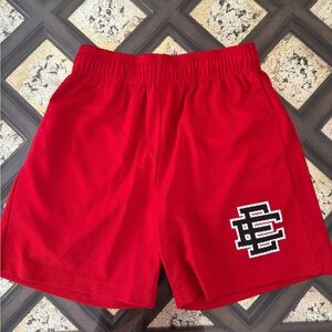 Eric Emanuel Red Athletic Men Shorts